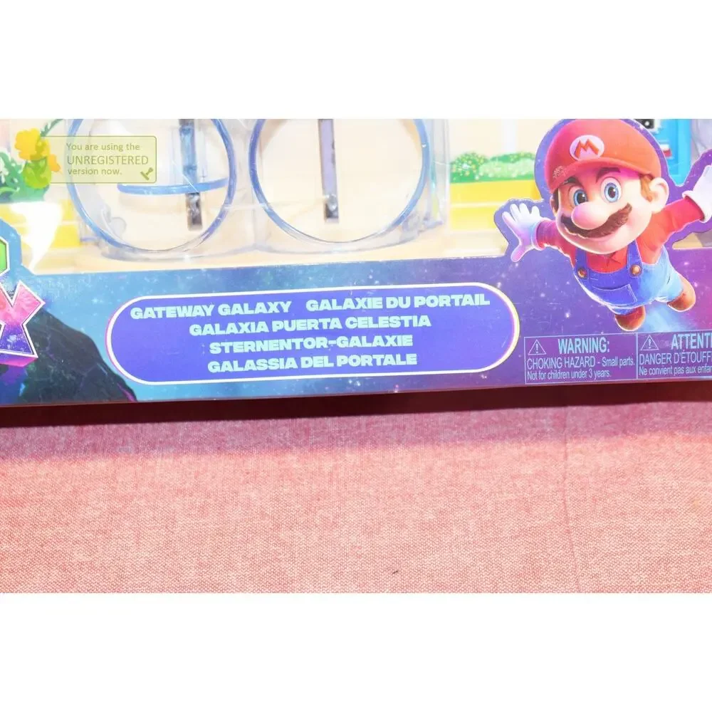 The Super Mario Galaxy Movie Gateway Galaxy Diorama Set